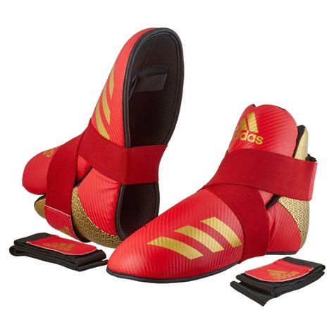 adidas fußschutz kickboxen rot|Adidas Pro Kickboxing Fussschutz Rot Gold ADIKBB300HD.